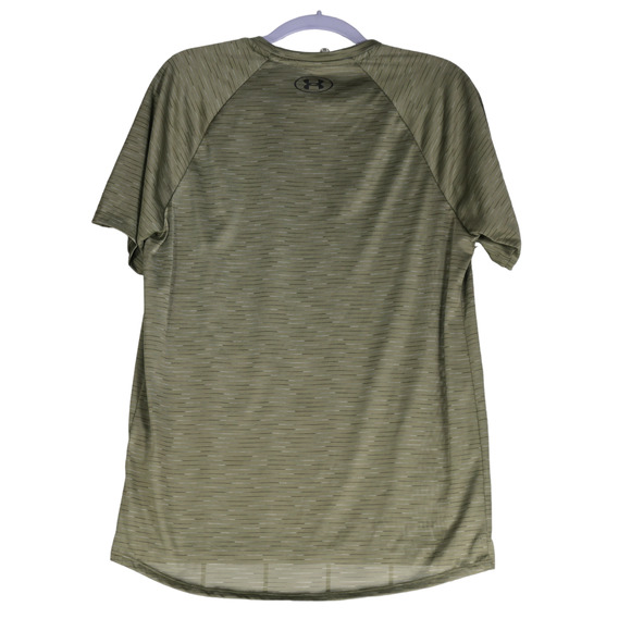 Under Armour Performance Tee Mens Small Green Le T Shirt Loose Fit Sheer Light - Picture 5 of 10